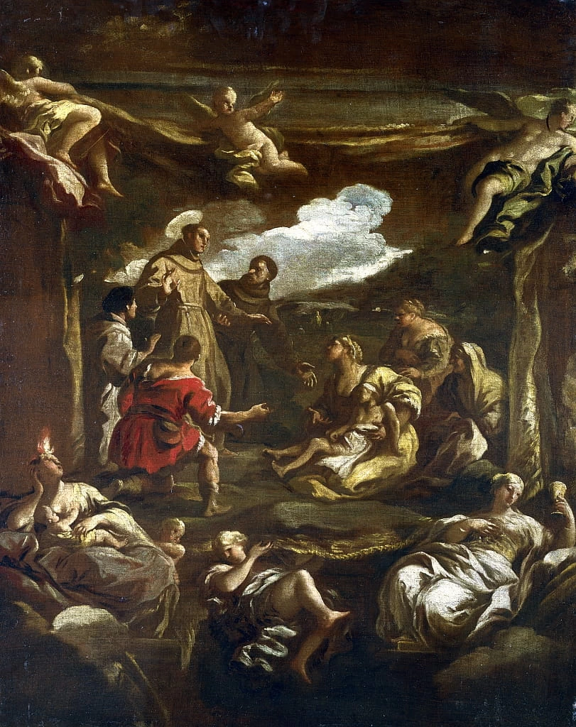 Sant'Antonio di Padova che guarisce un giovane